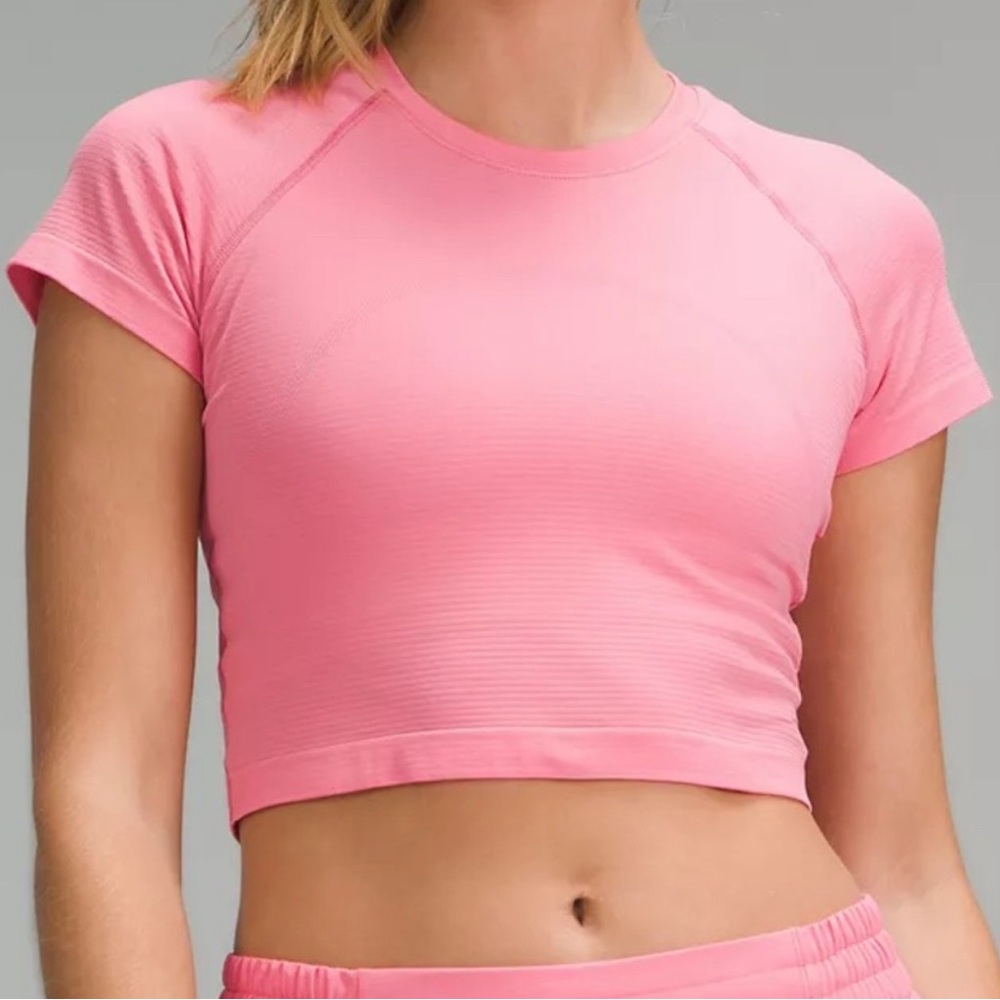 Lululemon Swiftly Tech Cropped Tee